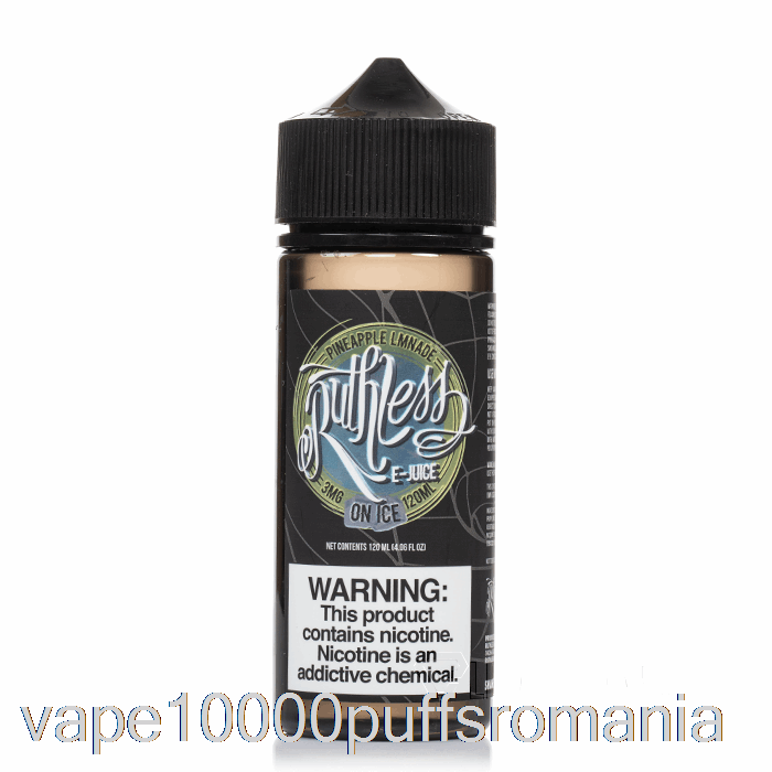 Vape Romania Limonada De Ananas Pe Gheata - Vapori Nemilos - 120ml 0mg